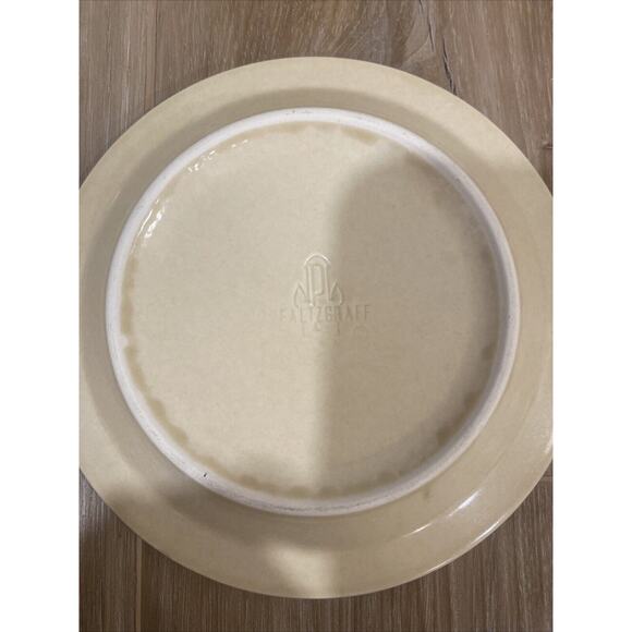 Pfaltzgraff Village Pattern Coffee With Saucer Set Of 4 Castle Mark 6-1 Vintage - Picture 11 of 11